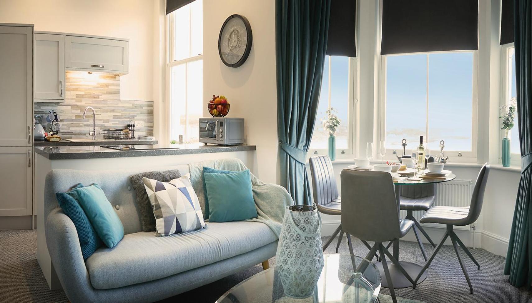 Sea View Serenity Breath Taking Sea View Sleeps 4 斯卡伯勒 外观 照片