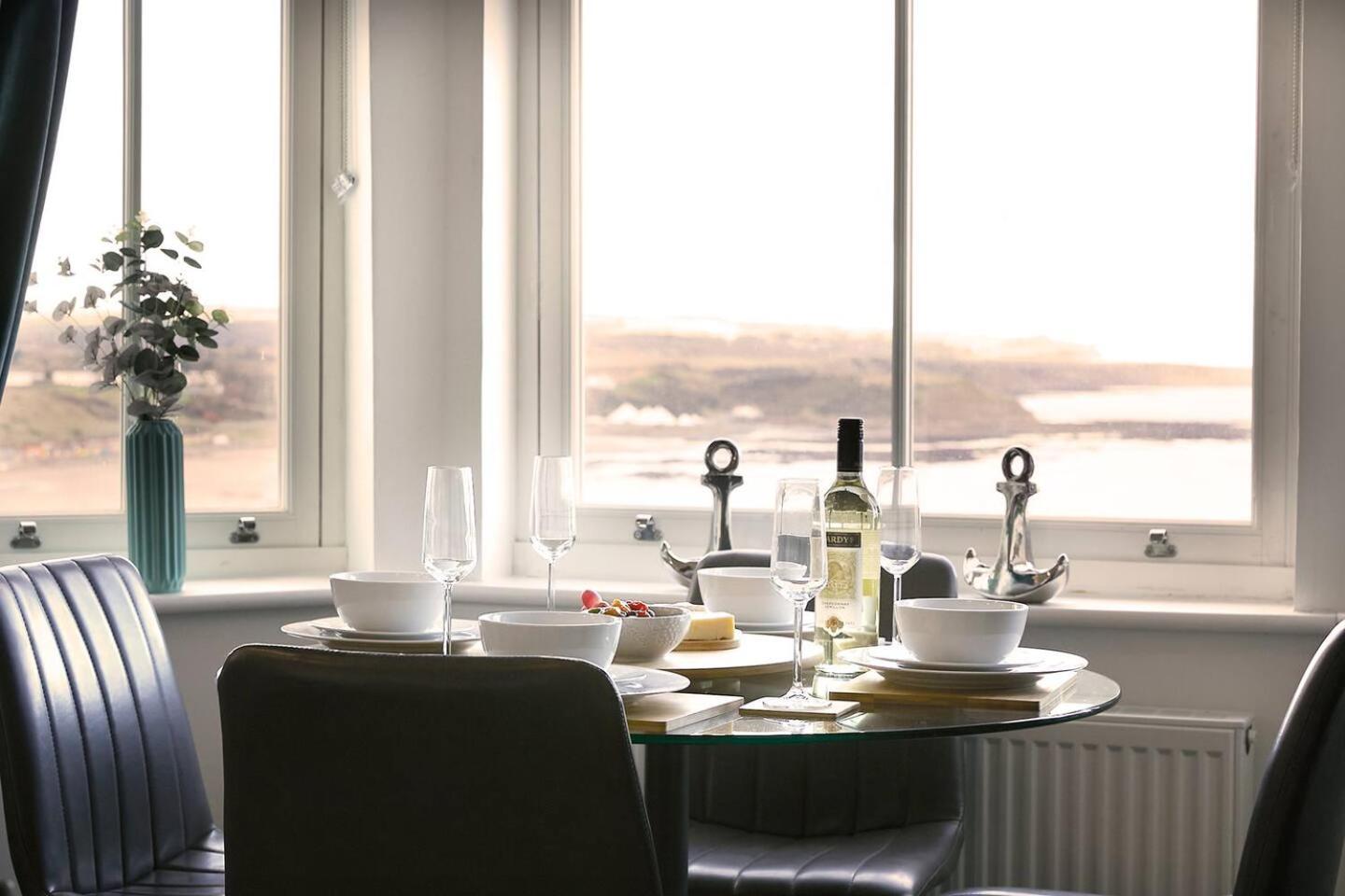 Sea View Serenity Breath Taking Sea View Sleeps 4 斯卡伯勒 外观 照片