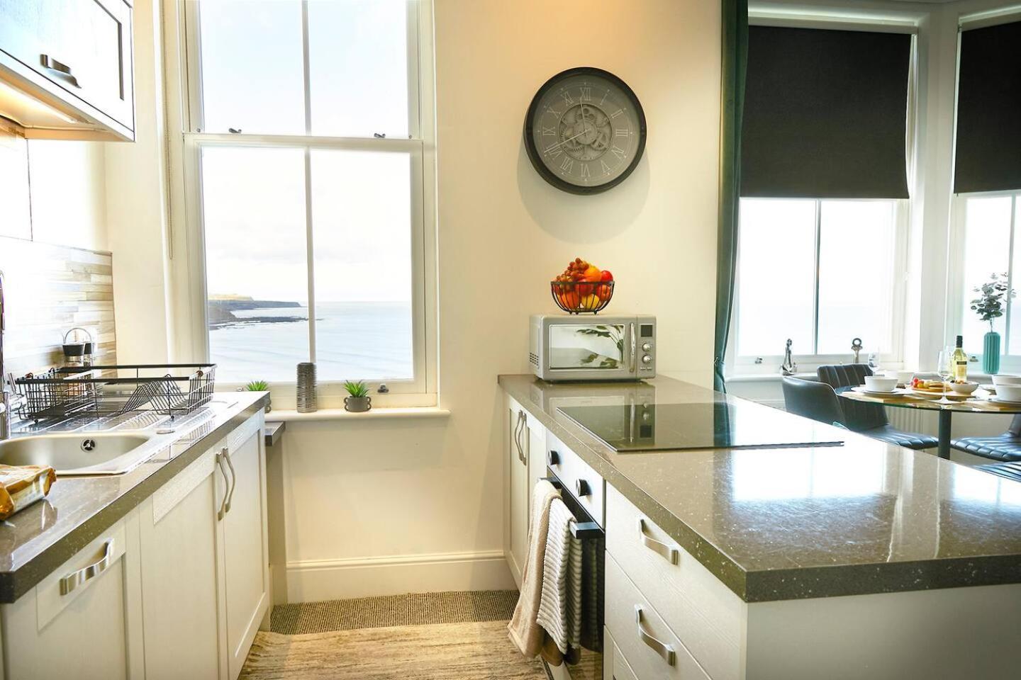 Sea View Serenity Breath Taking Sea View Sleeps 4 斯卡伯勒 外观 照片